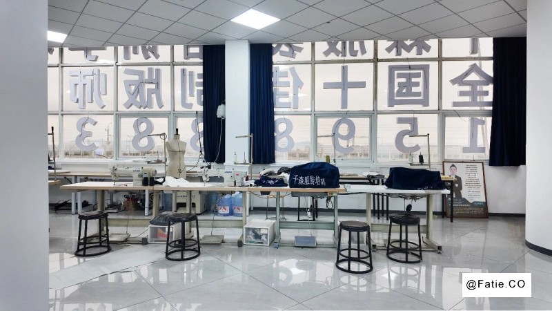 杭州千森服装制版培训 资深版师实战教学