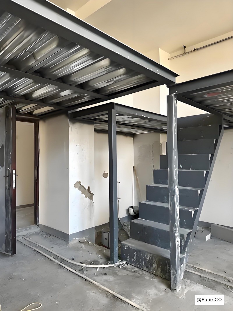 北京钢结构搭建 阁楼安装 楼梯制作安装 彩钢板房制作 阳光房搭建