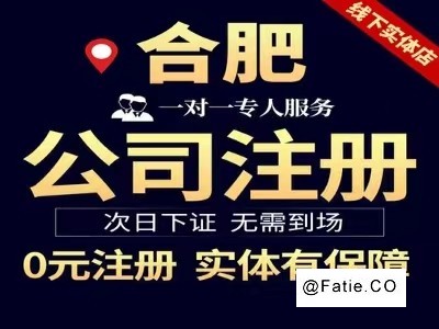 合肥公司注册代办 代理记账 工商财税一站式服务